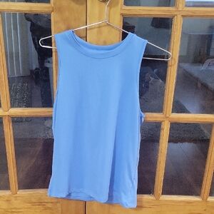 Fabletics Blue Sleeveless Top